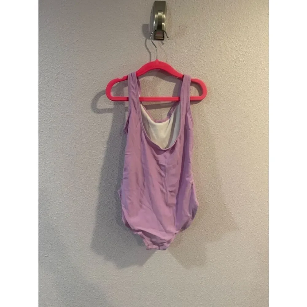 Carter’s Purple Flamingo Sequin Swimsuit Sz 7